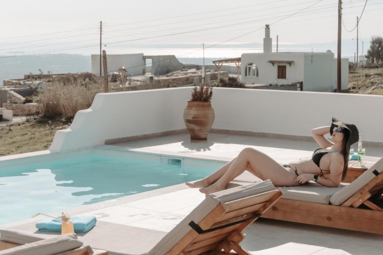 Villa Of Roses In Naxos - Private Villa With Pool Naxos City Exterior foto